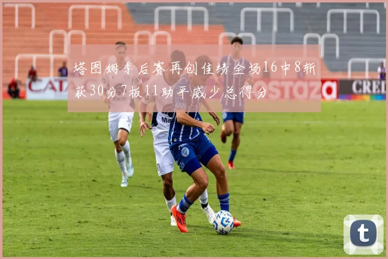 塔图姆季后赛再创佳绩全场16中8斩获30分7板11助平威少总得分